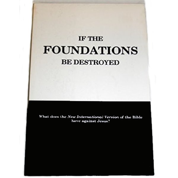 If the Foundations be Destroyed